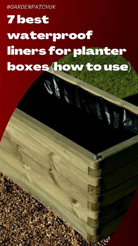 liner for metal planter box to protect plants from burning|waterproof liners for planter boxes.